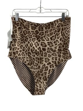 NWT Baiia Samba Reversible Bikini Bottoms Size 14 (JUST BOTTOMS)